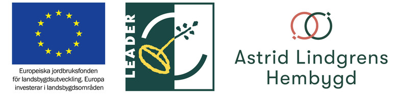 Logotyper EU, Leader, Astrid Lindgrens hembygd