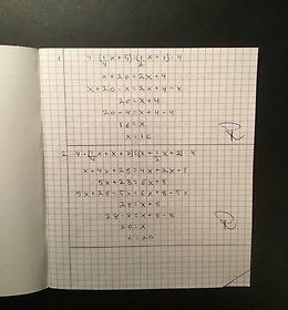 bild på algebra